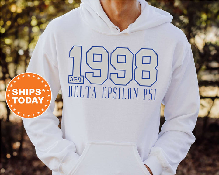 Delta Epsilon Psi Greek Bond Fraternity Sweatshirt | DEPsi Sweatshirt | Fraternity Gift | Greek Letters | College Crewneck _  15546g