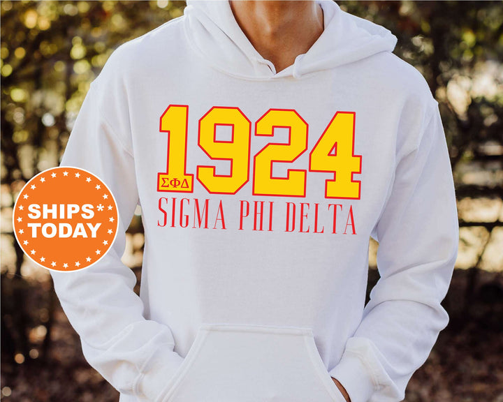 Sigma Phi Delta Greek Bond Fraternity Sweatshirt | Sigma Phi Delta Sweatshirt | Fraternity Gift | Greek Letters | College Crewneck _  15566g