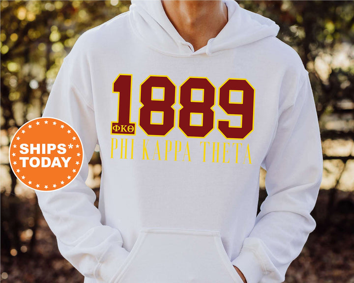 Phi Kappa Theta Greek Bond Fraternity Sweatshirt | Phi Kap Sweatshirt | Fraternity Gift | Greek Letters | College Crewneck _  15558g