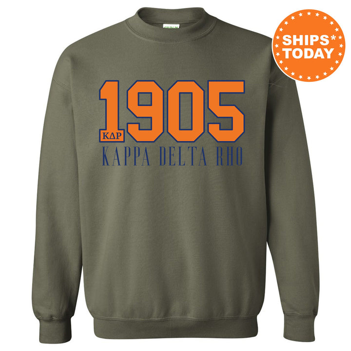 Kappa Delta Rho Greek Bond Fraternity Sweatshirt | KDR Sweatshirt | Fraternity Gift | Greek Letters | College Crewneck | Bid day _  15550g
