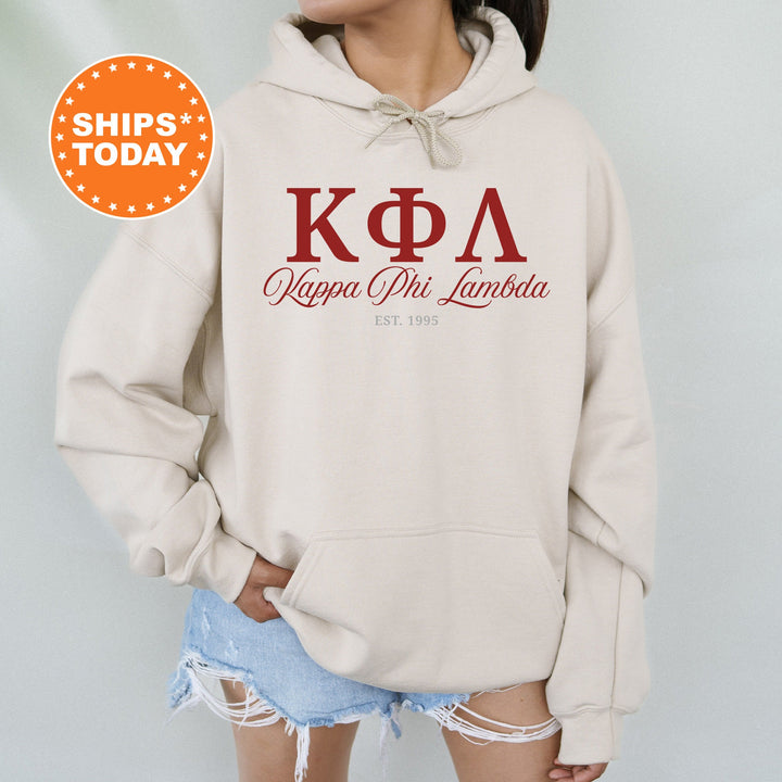 Kappa Phi Lambda Script Sisters Sorority Sweatshirt | Kappas Sweatshirt | KPL Greek Letters | Sorority Letters | Sorority Gift _ 14826g
