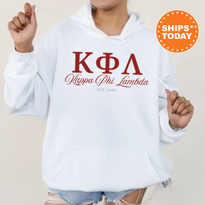 Kappa Phi Lambda Script Sisters Sorority Sweatshirt | Kappas Sweatshirt | KPL Greek Letters | Sorority Letters | Sorority Gift _ 14826g