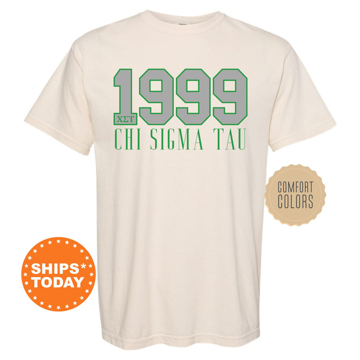 Chi Sigma Tau Greek Bond Fraternity T-Shirt | Chi Sig Shirt | Comfort Colors Tee | Fraternity Gift | College Greek Apparel _ 15545g