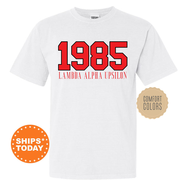 Lambda Alpha Upsilon Greek Bond Fraternity T-Shirt | Lambda Alpha Upsilon Shirt | Comfort Colors Tee _ 15552g