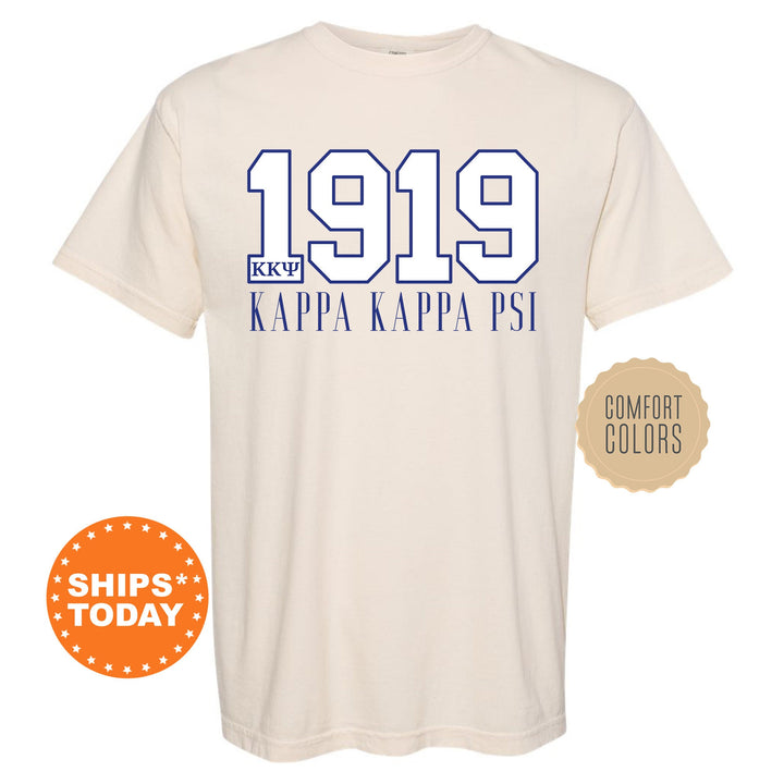 Kappa Kappa Psi Greek Bond Fraternity T-Shirt | Kappa Kappa Psi Shirt | KKPsi Comfort Colors Tee | Fraternity Gift | Greek Apparel _ 15551g