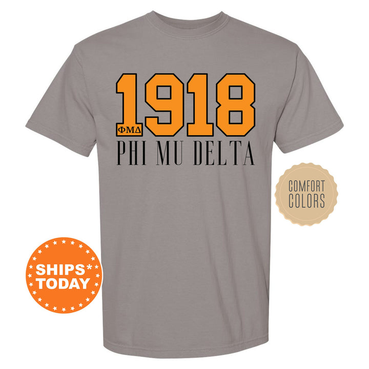Phi Mu Delta Greek Bond Fraternity T-Shirt | Phi Mu Delta Shirt | Comfort Colors Tee | Fraternity Gift | College Greek Apparel _ 15559g