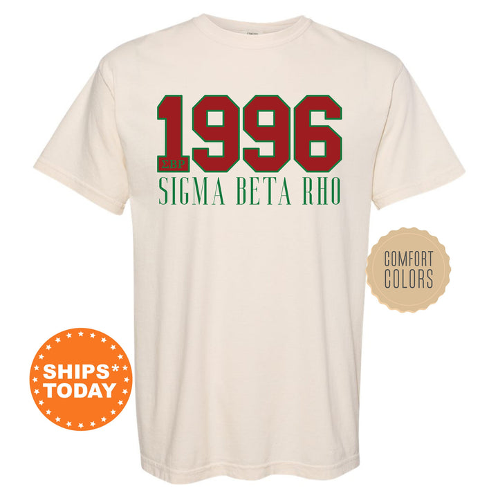 Sigma Beta Rho Greek Bond Fraternity T-Shirt | Sigma Beta Rho Shirt | SigRho Comfort Colors Tee | Fraternity Gift | Greek Apparel _ 15564g