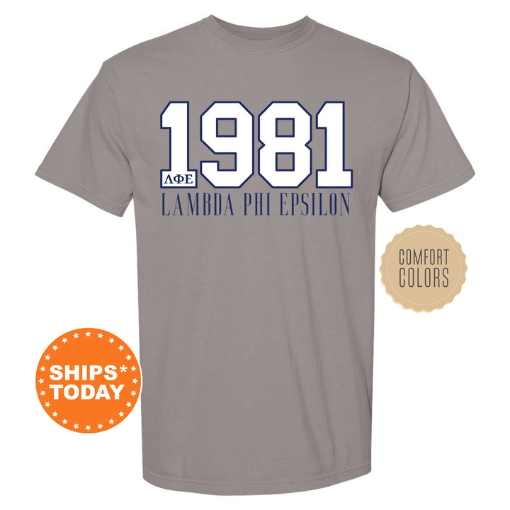 Lambda Phi Epsilon Greek Bond Fraternity T-Shirt | Lambda Phi Epsilon Shirt | Comfort Colors Tee | Fraternity Gift | Greek Apparel _ 15553g