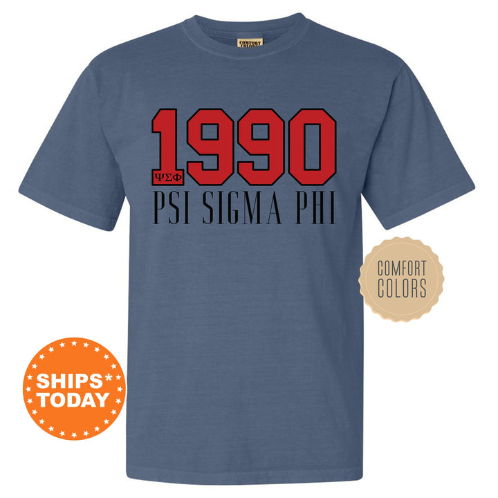 Psi Sigma Phi Greek Bond Fraternity T-Shirt | Psi Sigma Phi Shirt | Comfort Colors Tee | Fraternity Gift | College Greek Apparel _ 15562g