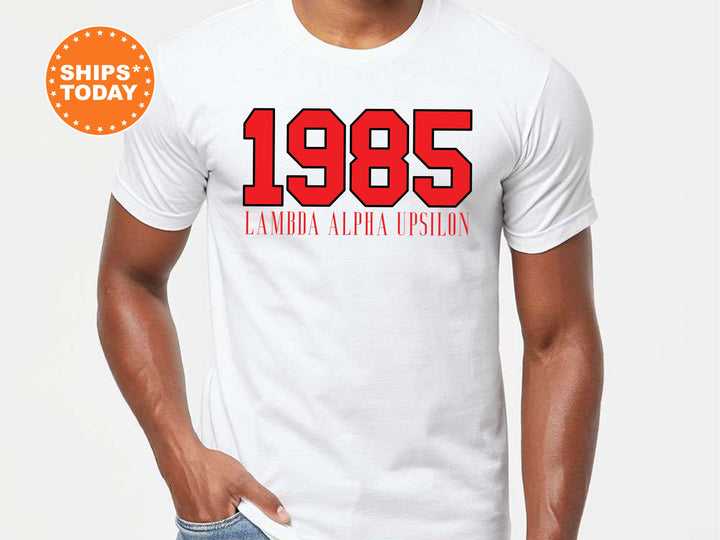 Lambda Alpha Upsilon Greek Bond Fraternity T-Shirt | Lambda Alpha Upsilon Shirt | Comfort Colors Tee _ 15552g