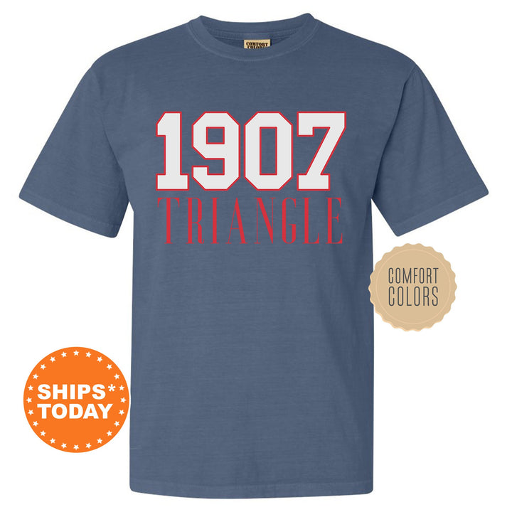 Triangle Greek Bond Fraternity T-Shirt | Triangle Shirt | Comfort Colors Tee | Fraternity Gift | College Greek Apparel _ 15569g