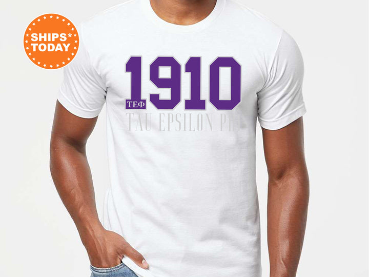 Tau Epsilon Phi Greek Bond Fraternity T-Shirt | Tau Epsilon Phi Shirt | TEP Comfort Colors Tee | Fraternity Gift | Greek Apparel _ 15567g