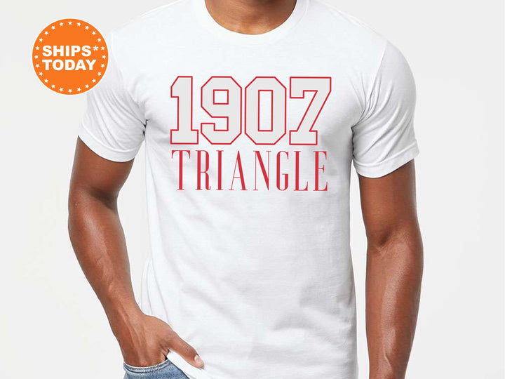 Triangle Greek Bond Fraternity T-Shirt | Triangle Shirt | Comfort Colors Tee | Fraternity Gift | College Greek Apparel _ 15569g