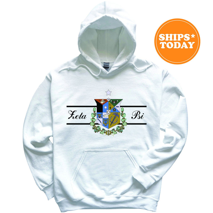 Zeta Psi Noble Seal Fraternity Sweatshirt | Zete Fraternity Crest | Rush Pledge Gift | College Crewneck | Greek Apparel _ 9808g