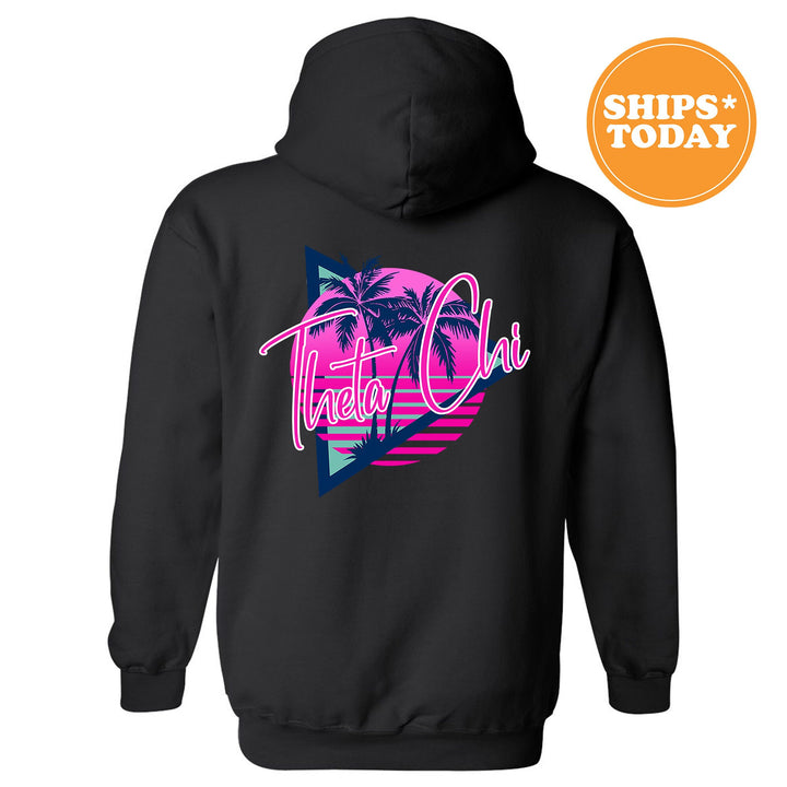 Theta Chi Bright Nights Fraternity Sweatshirt | Theta Chi Crewneck Sweatshirt | Fraternity Rush Gift | New Pledge Sweatshirt