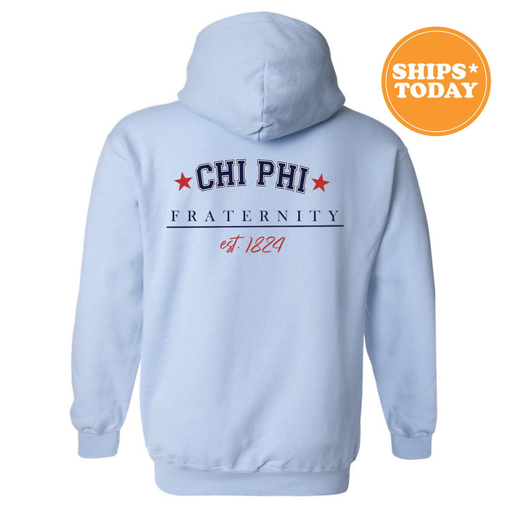 Chi Phi Patriot Pledge Fraternity Sweatshirt | Chi Phi Crewneck Sweatshirt | New Pledge Fraternity Gift | Rush Sweatshirt _ 14121g