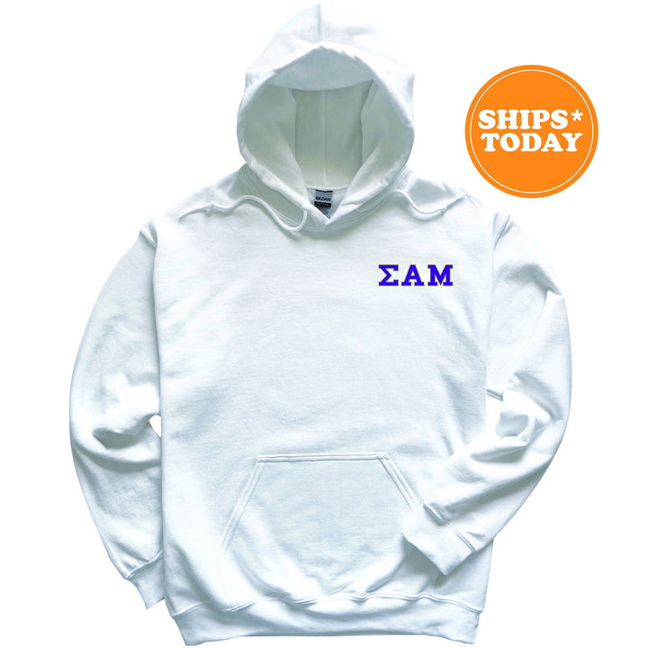Sigma Alpha Mu Proud Crests Fraternity Sweatshirt | Sammy Sweatshirt | Fraternity Hoodie | Bid Day Gift | Initiation Gift