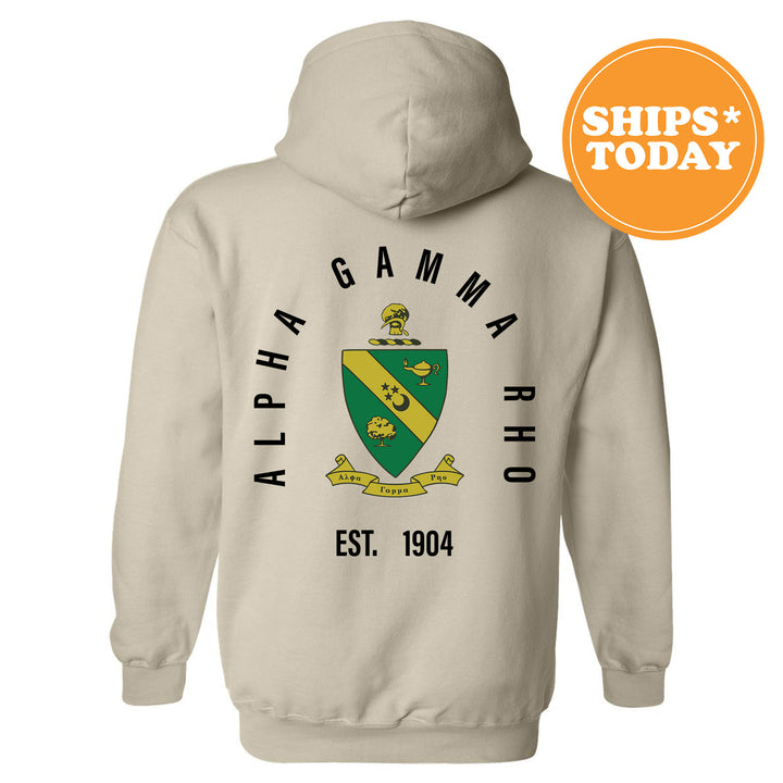 Alpha Gamma Rho Iconic Symbol Fraternity Sweatshirt | AGR Greek Apparel | Fraternity Initiation Gift | Men Crewneck | College Sweatshirt