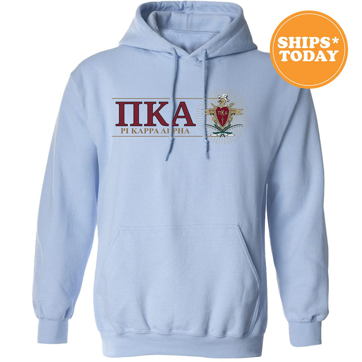 Pi Kappa Alpha Timeless Symbol Fraternity Sweatshirt | PIKE Fraternity Crest Sweatshirt | College Crewneck | Fraternity Gift