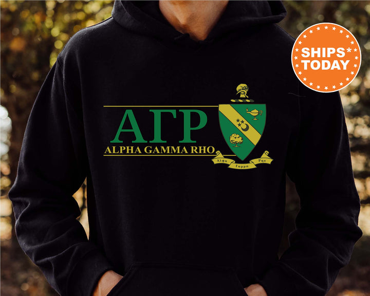 Alpha Gamma Rho Timeless Symbol Fraternity Sweatshirt | AGR Fraternity Crest Sweatshirt | College Crewneck | Fraternity Gift