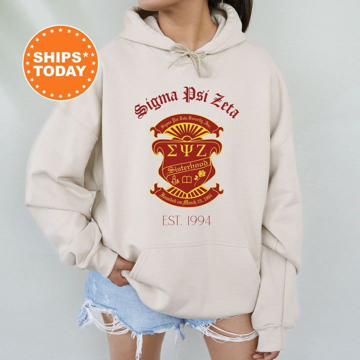 Sigma Psi Zeta Royal Crest Sorority Sweatshirt | Sigma Psi Zeta Sweatshirt | Sigmas Crewneck Sweatshirt | Sorority Gift