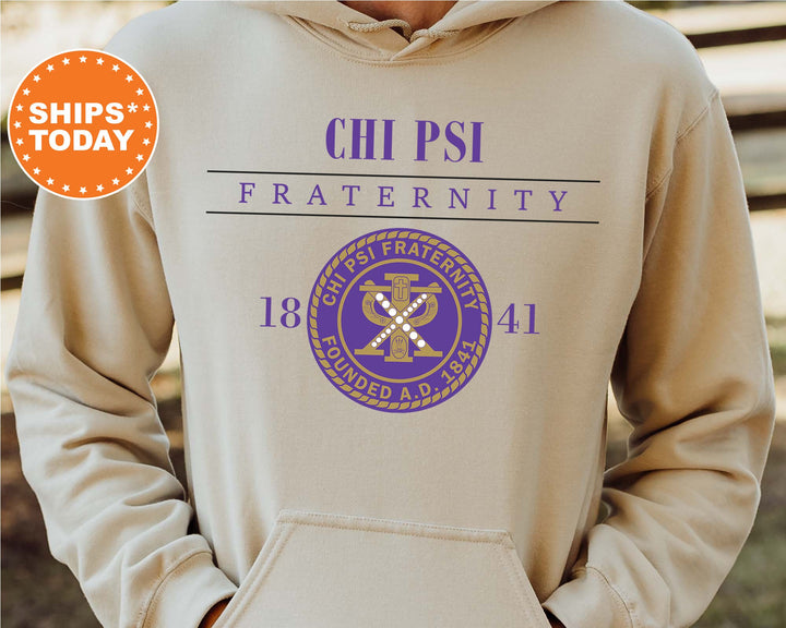 a person wearing a hoodie with a cross on it