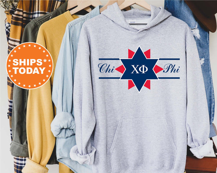 Chi Phi Noble Seal Fraternity Sweatshirt | Chi Phi Fraternity Crest | Rush Pledge Gift | College Crewneck | Greek Apparel _ 9783g