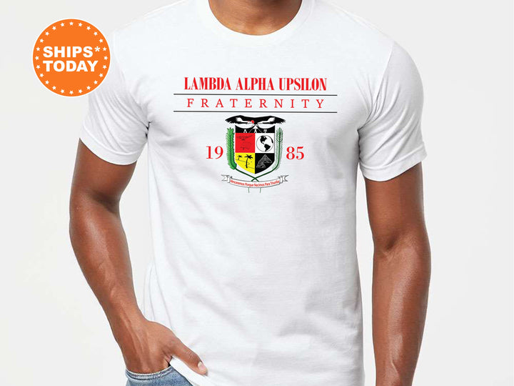 a man wearing a white t - shirt with the name of the team