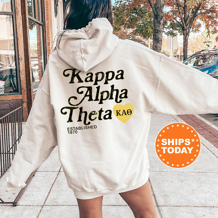 a woman walking down a sidewalk wearing a white hoodie