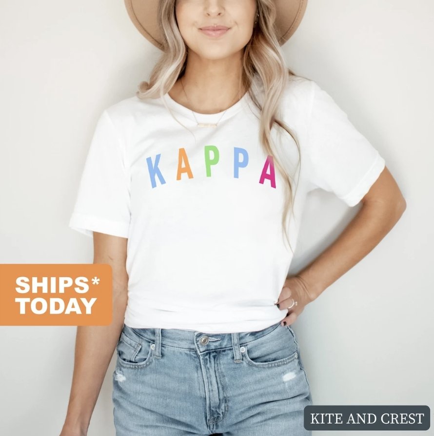 Kappa Kappa Gamma T-shirts That Need to be in Your Closest! - Kite and Crest
