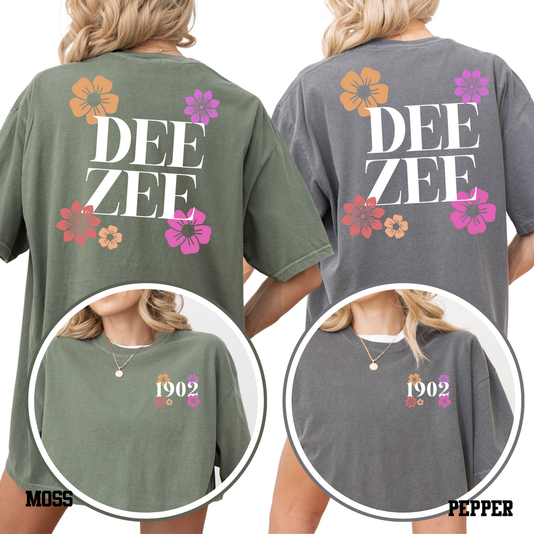two backpacks with the text "Dee Zee" printed on them.