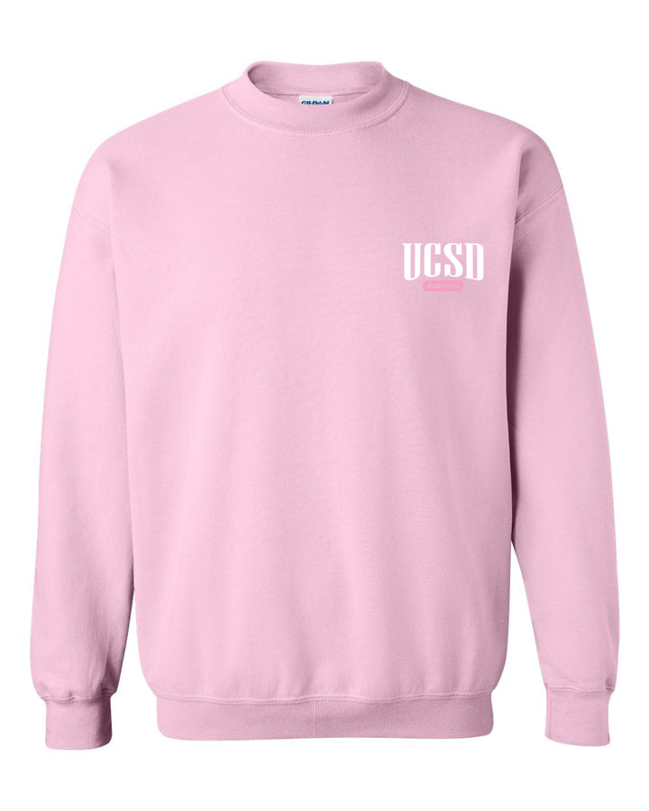 a pink sweatshirt with the words ussd on it