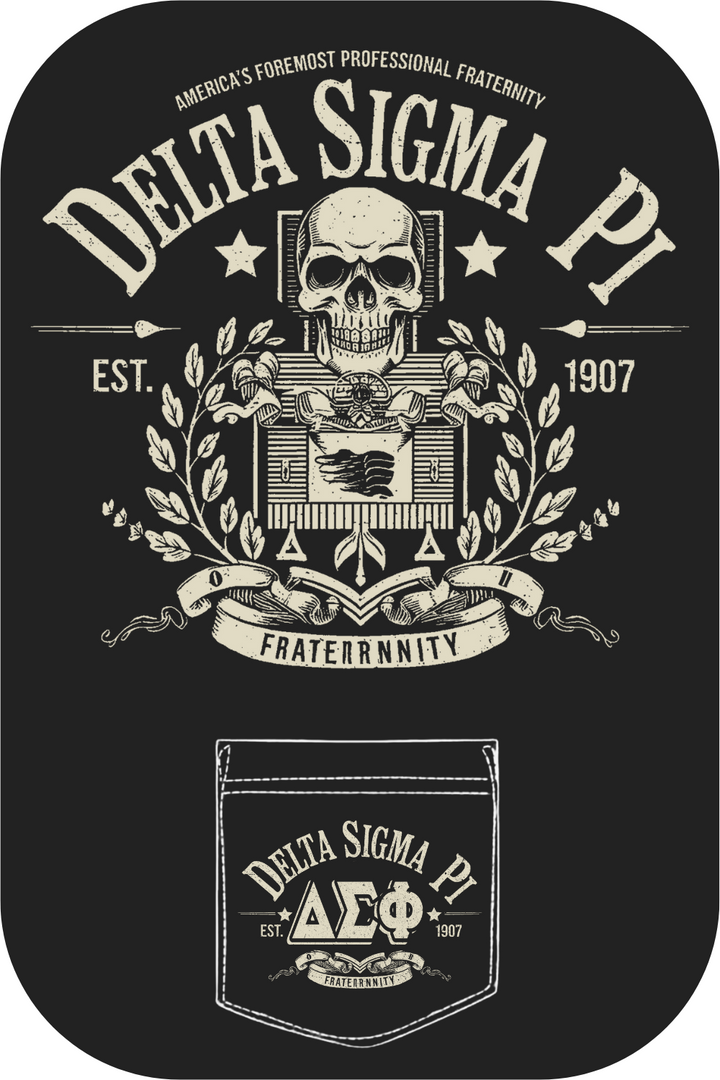 Custom Delta Sigma Phi Fraternity Design