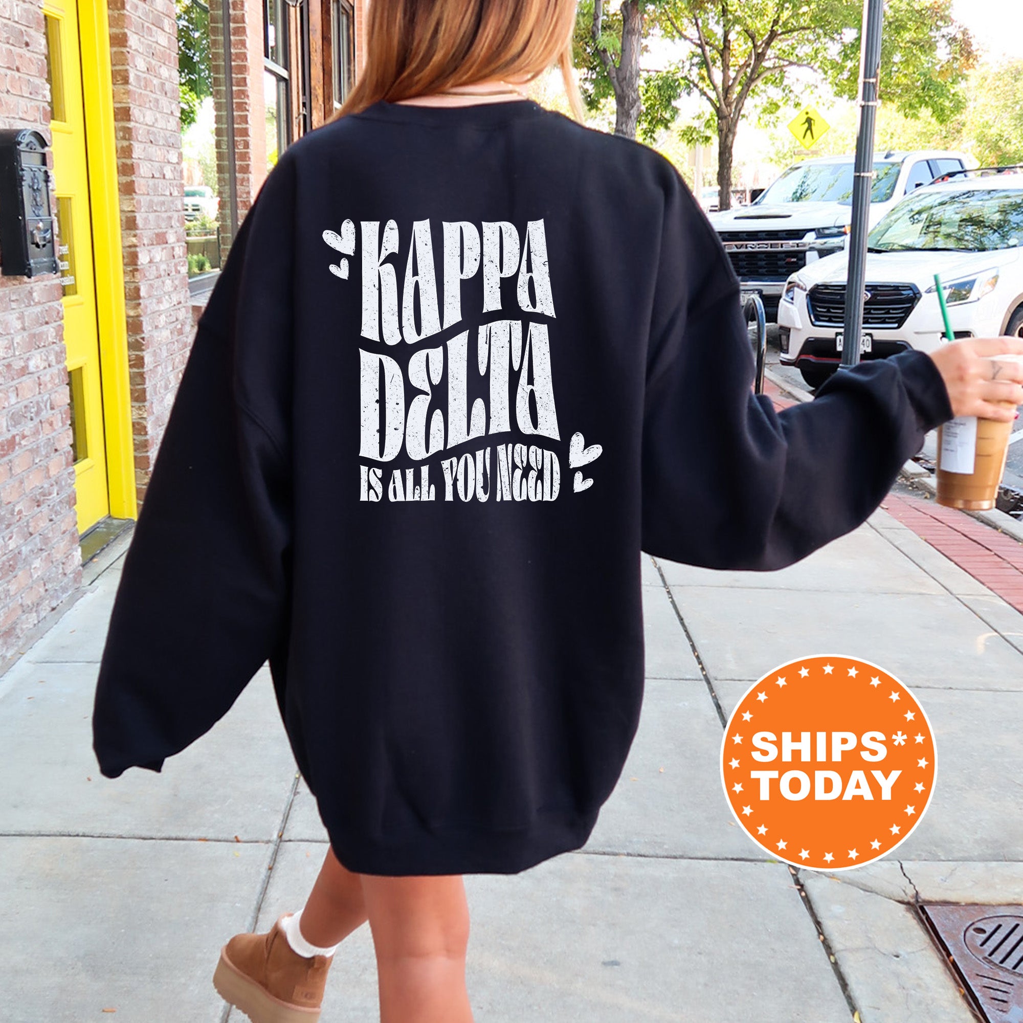 Kappa delta corded sweatshirt on sale