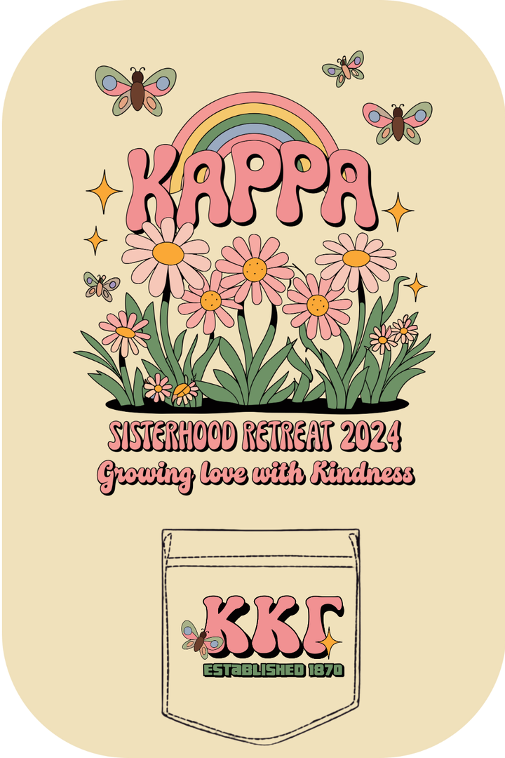 Custom Kappa Kappa Gamma Sisterhood Retreat