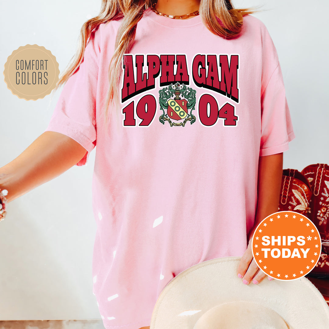 a woman wearing a pink shirt and hat