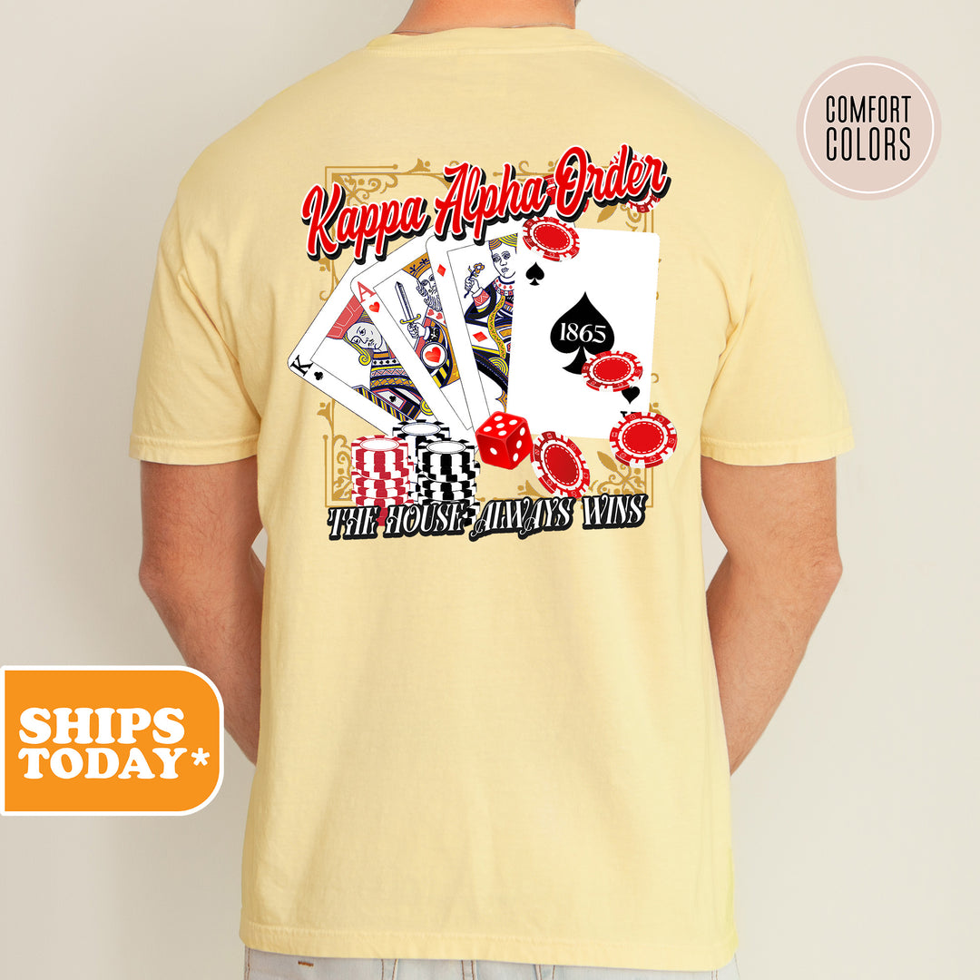 a man wearing a happy new year's t - shirt