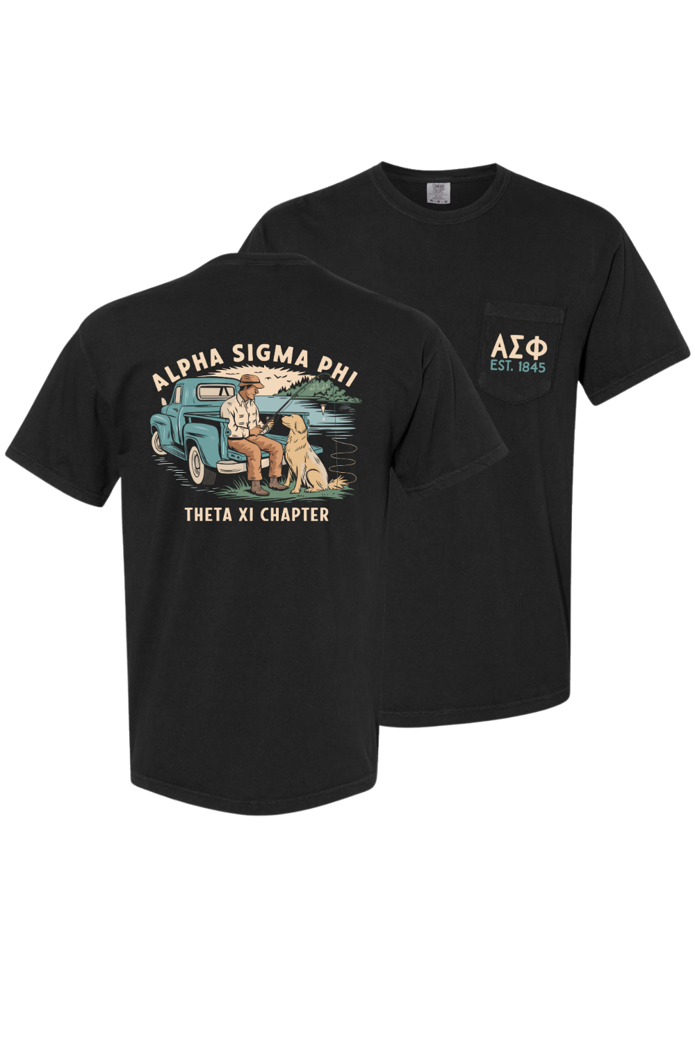 Custom Alpha Sigma Phi Theta Xi Chapter