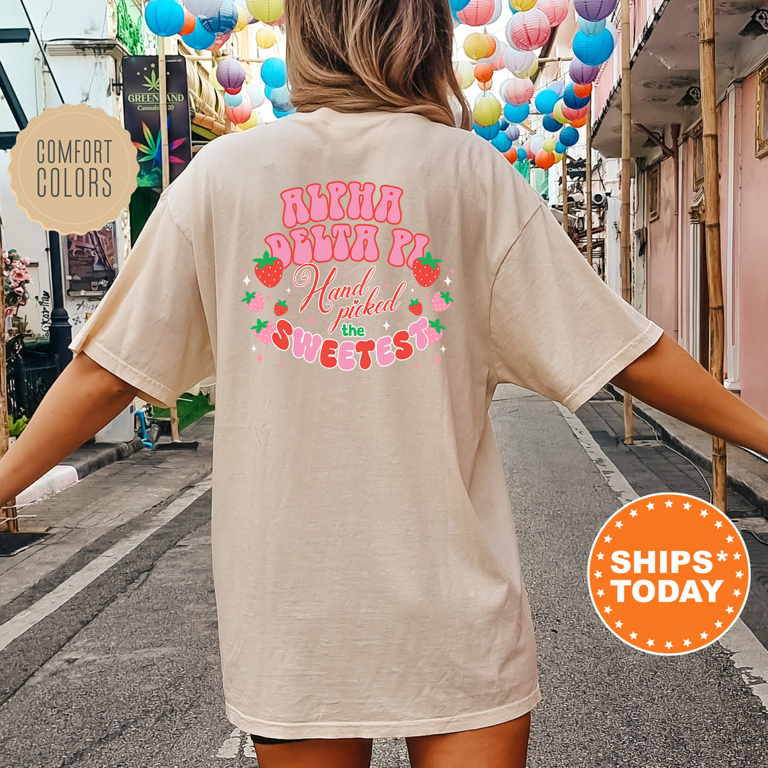 a woman is walking down the street with her arms outstretched