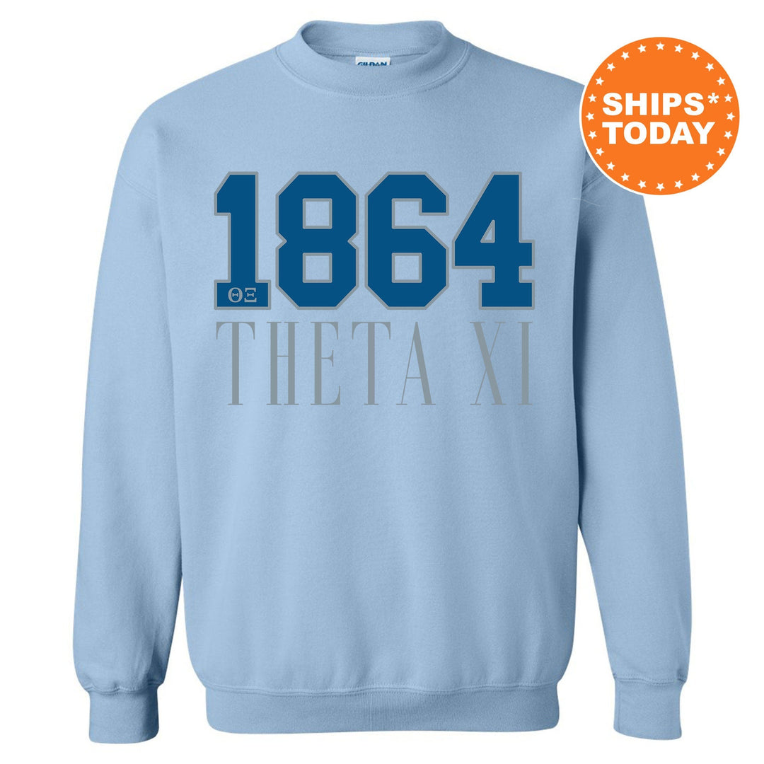 Theta Xi Greek Bond Fraternity Sweatshirt | Theta Xi Sweatshirt | Fraternity Gift | Greek Letters | College Crewneck | Bid day _  15568g