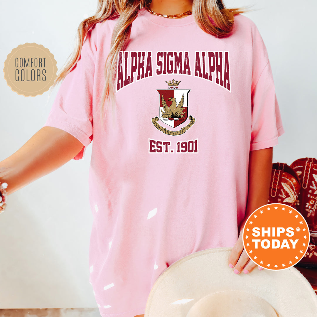 a woman wearing a pink shirt and hat