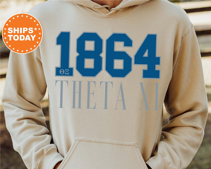 Theta Xi Greek Bond Fraternity Sweatshirt | Theta Xi Sweatshirt | Fraternity Gift | Greek Letters | College Crewneck | Bid day _  15568g