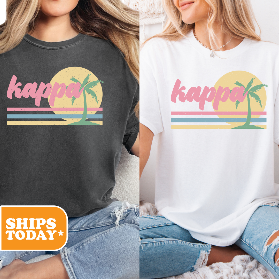 two women wearing t - shirts that say happy and happy