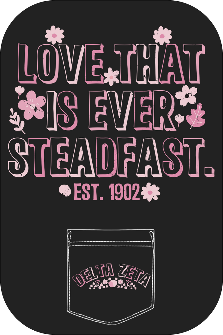 Custom Floral Design for Delta Zeta Tag Line