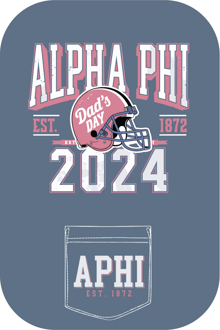 Custom Alpha Phi Dad's Day