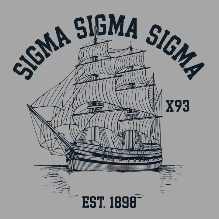 Custom fraternity nautical design