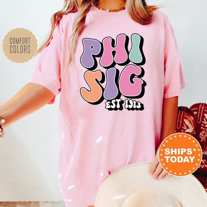 a woman wearing a pink shirt and hat