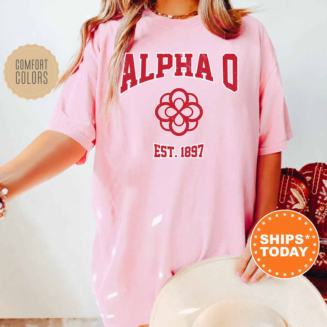 a woman wearing a pink shirt and hat