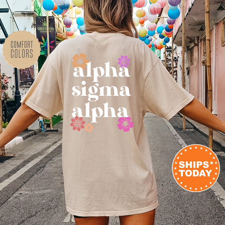 a woman is walking down the street with her arms outstretched
