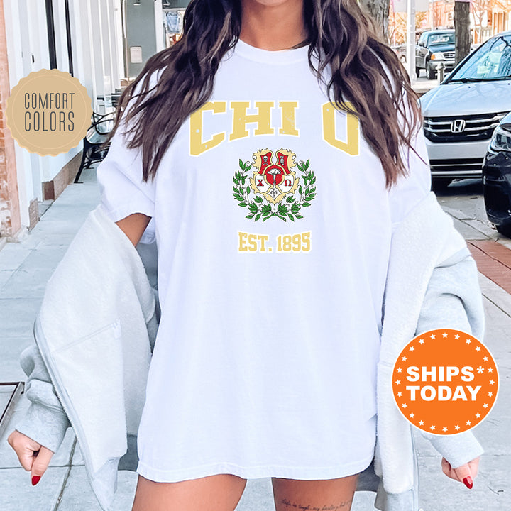 a woman wearing a white shirt with the words chuu on it